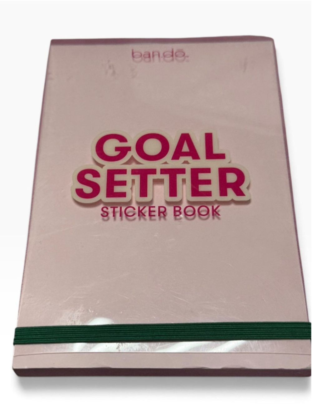 Ban.do Goal Setter Sticker Book Pink Planner Stickers NWT 2022